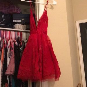Short Red Dress